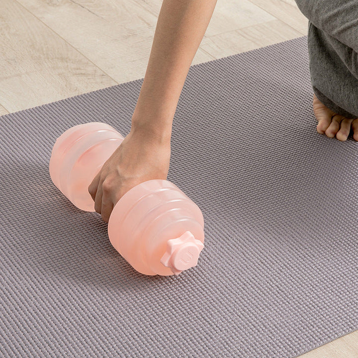 Unleash Your Strength with the Mini Portable Plastic Water Dumbbell